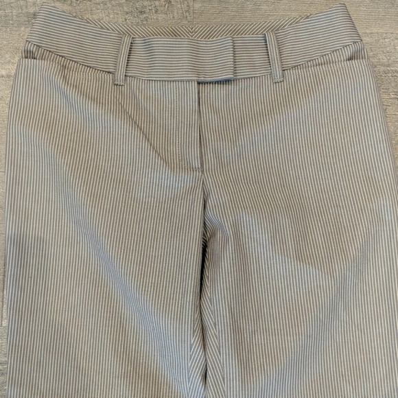 Halogen Women’s Light Brown Striped Wide Leg Pants Size 4 - Picture 3 of 9